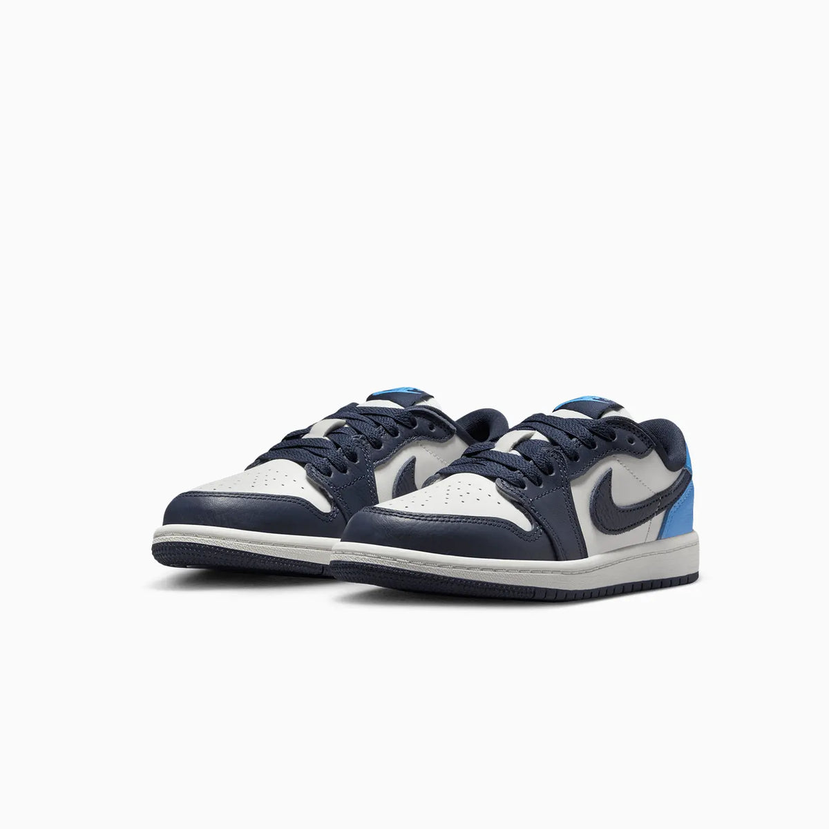 Kid's Air Jordan 1 Retro Low OG 'Obsidian' Pre School