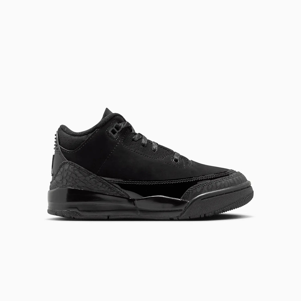 Jordan 3 Rétro pour enfant « Black Cat » – École maternelle