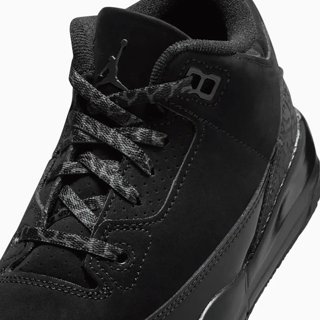 Jordan 3 Rétro pour enfant « Black Cat » – École maternelle