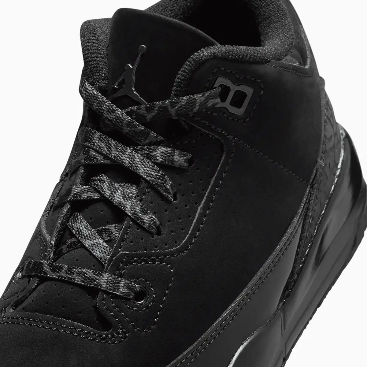 Jordan 3 Rétro pour enfant « Black Cat » – École maternelle