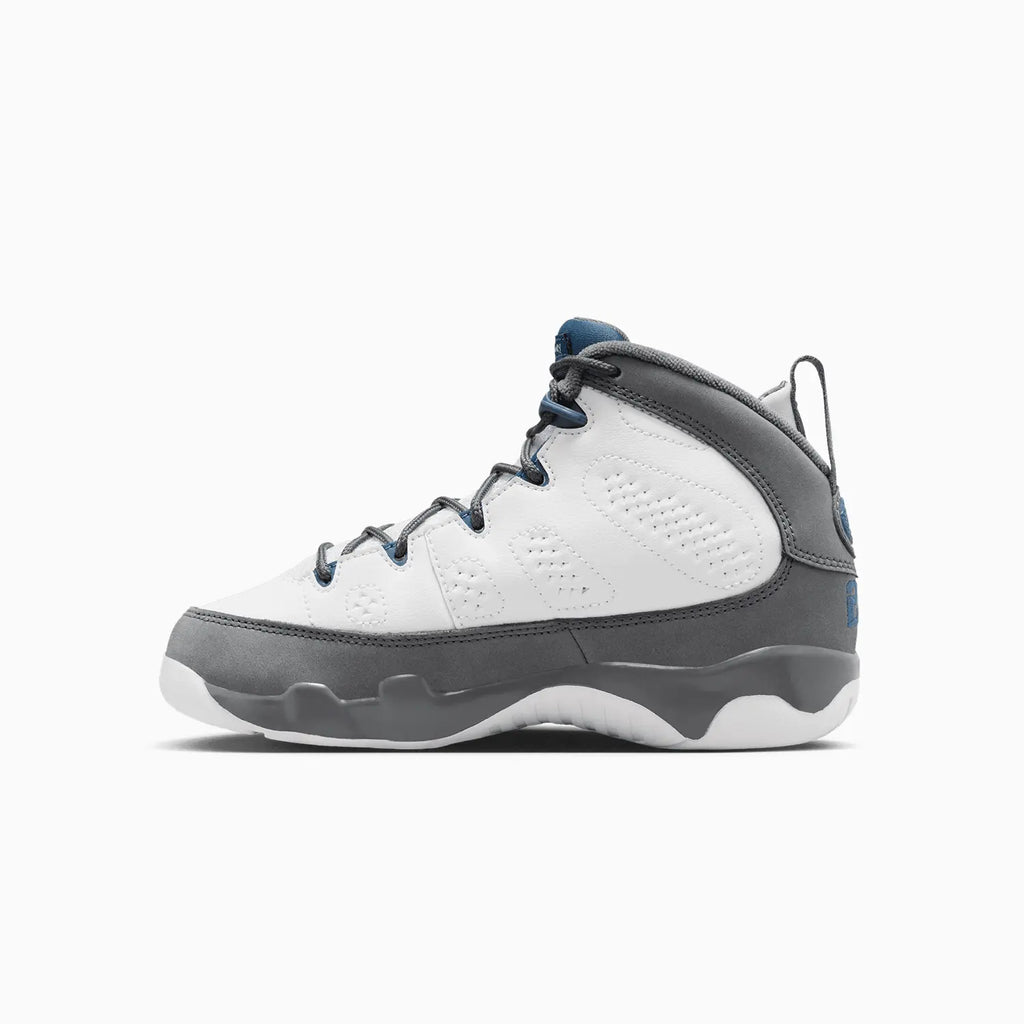 Air Jordan 9 Retro 'Flint Grey' para preescolares