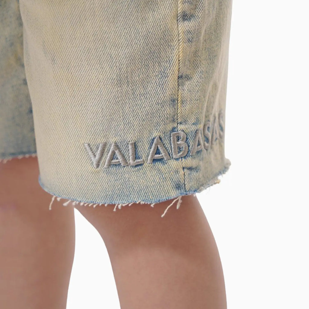 Kid's Denim  Vintage Wash Shorts