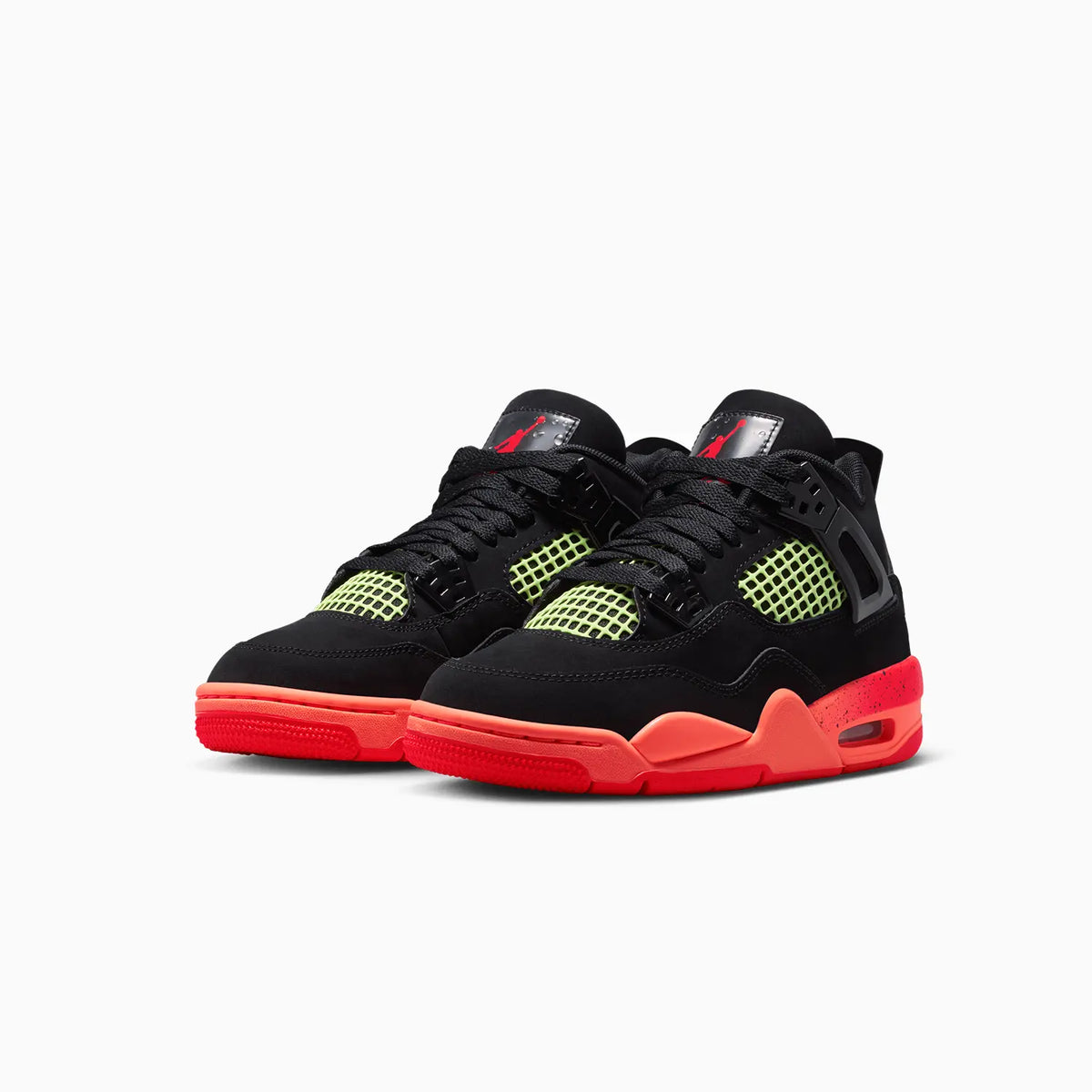 Jordan 4 Retro 'Black Infrared 23' de niño (Tallas grandes)