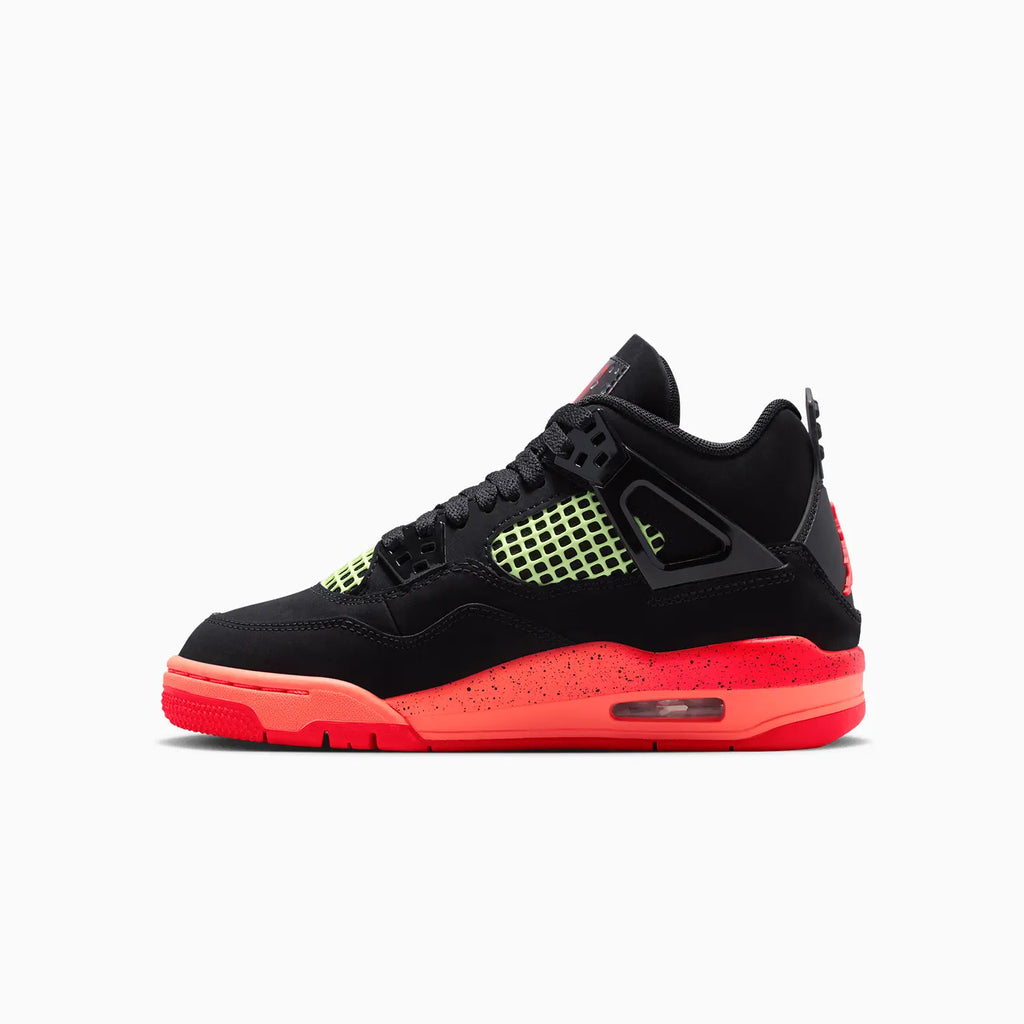 Jordan 4 Retro 'Black Infrared 23' de niño (Tallas grandes)
