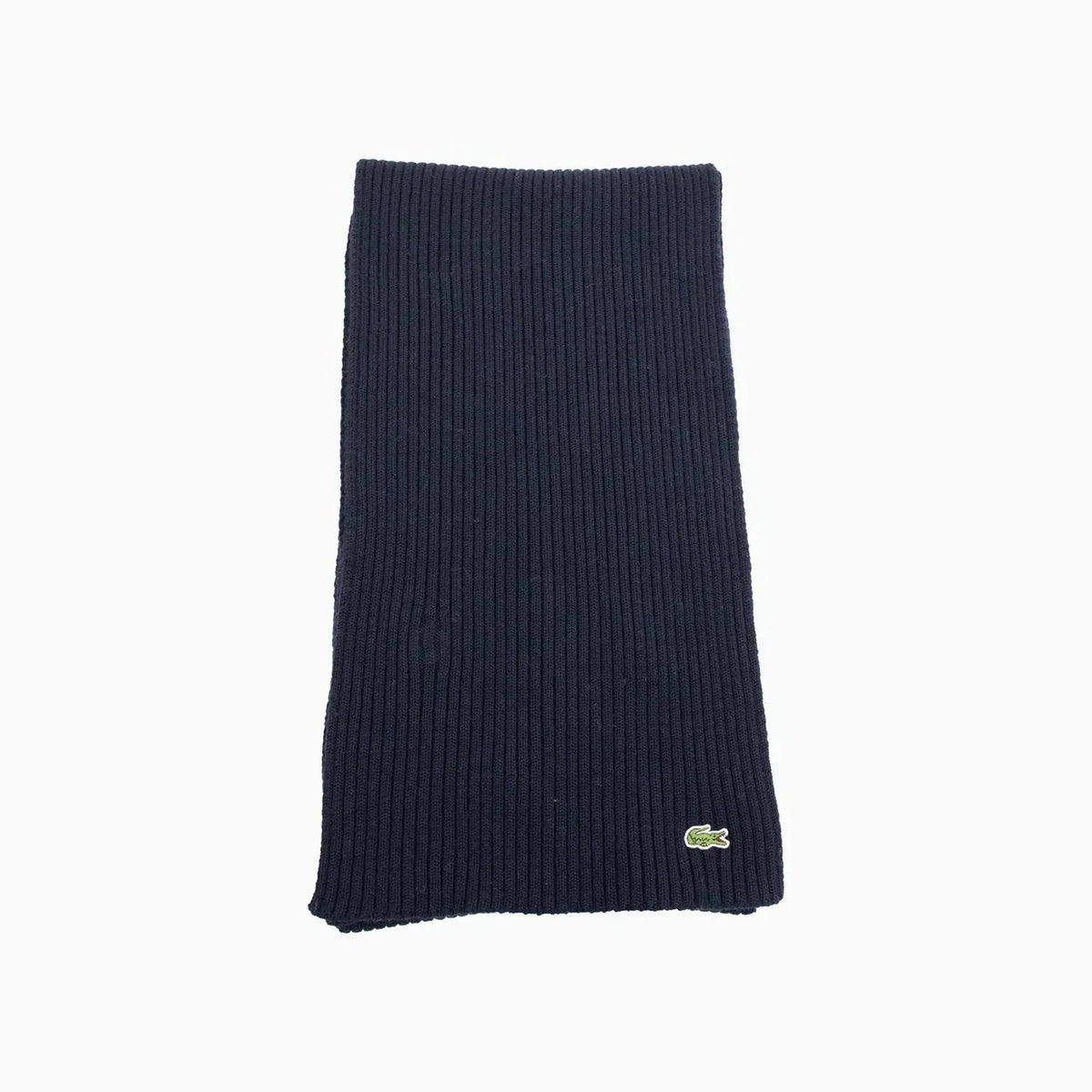 Ribbed Crocodile Wool Scarf