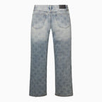 Men's Embossed Logo Denim Pant