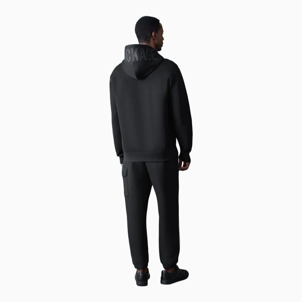 Sweat à capuche double-face en jersey et logo KOLTON