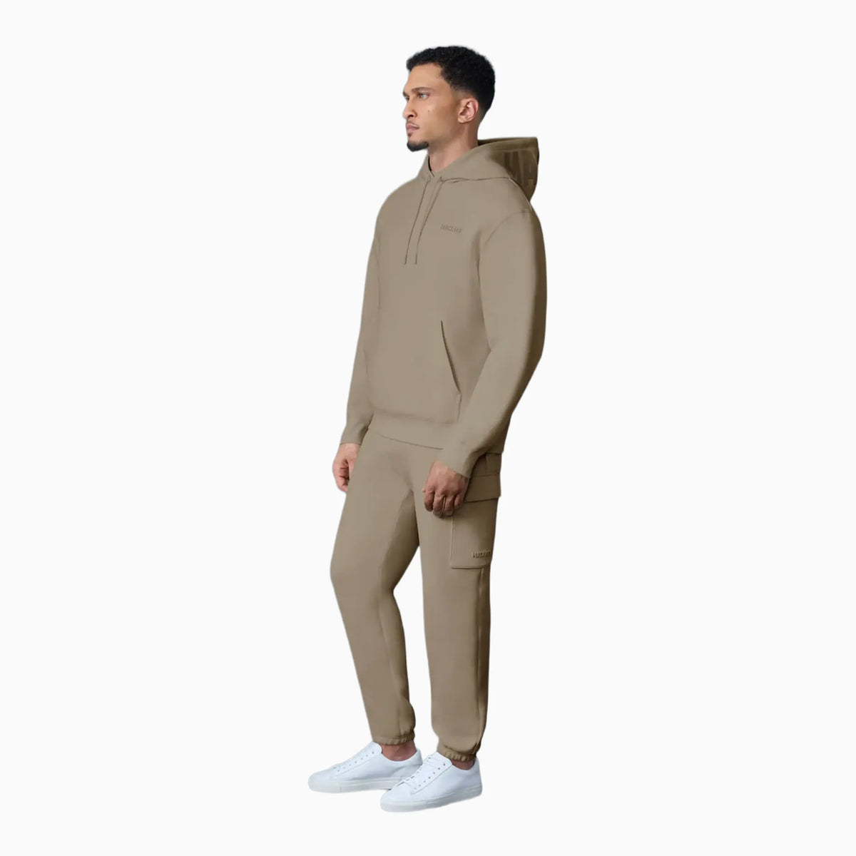 KOLTON Double-Face Jersey Logo Hoodie