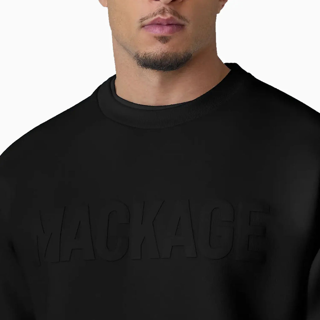 Sudadera de hombre JULIUS de doble cara con logo y punto de jersey