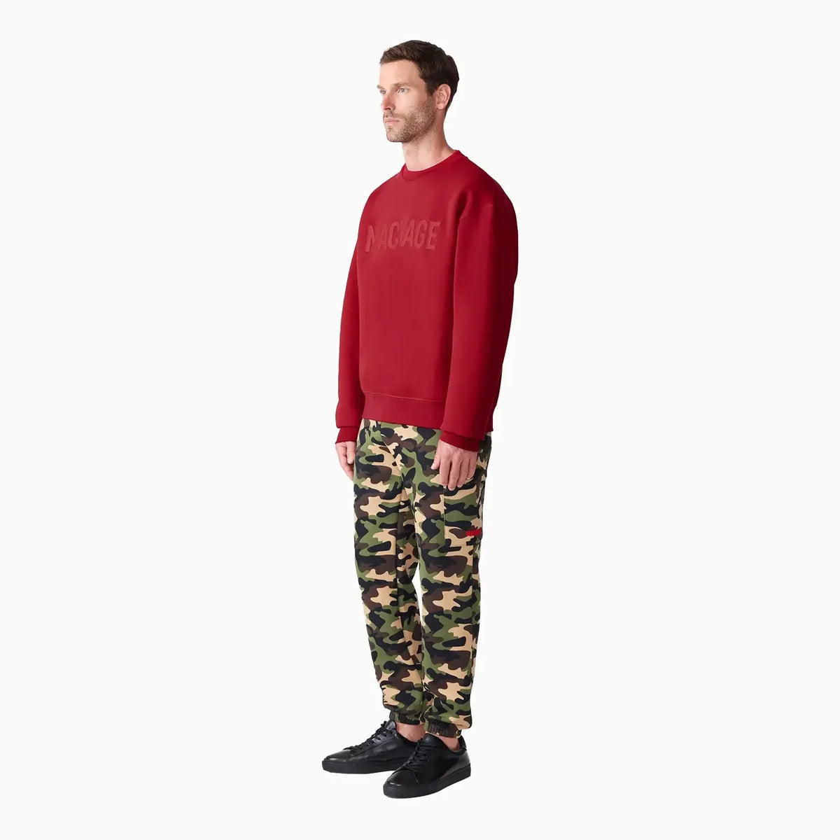 Men's JULIUS Double-Face Jersey Logo Sweatshirt