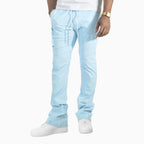 Pantalón Adorni apilado de nailon para hombre