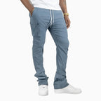 Pantalon superposé Adorni en nylon pour hommes