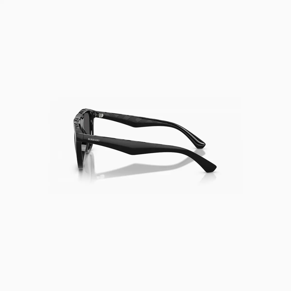 Men's Burberry Black Dark Grey Sunglasses