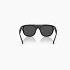 Lunettes de soleil Burberry pour hommes, noires gris foncé
