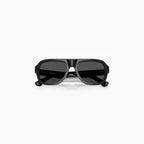 Men's Burberry Black Dark Grey Sunglasses