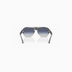 Men's Burberry Grey Gradient Blue Sunglasses