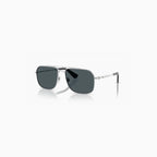Gafas de sol Burberry para hombre, gris oscuro plateado