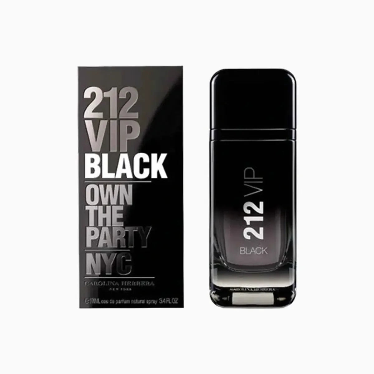 Men's Carolina Herrera 212 Vip Black Edp 3.4 Oz