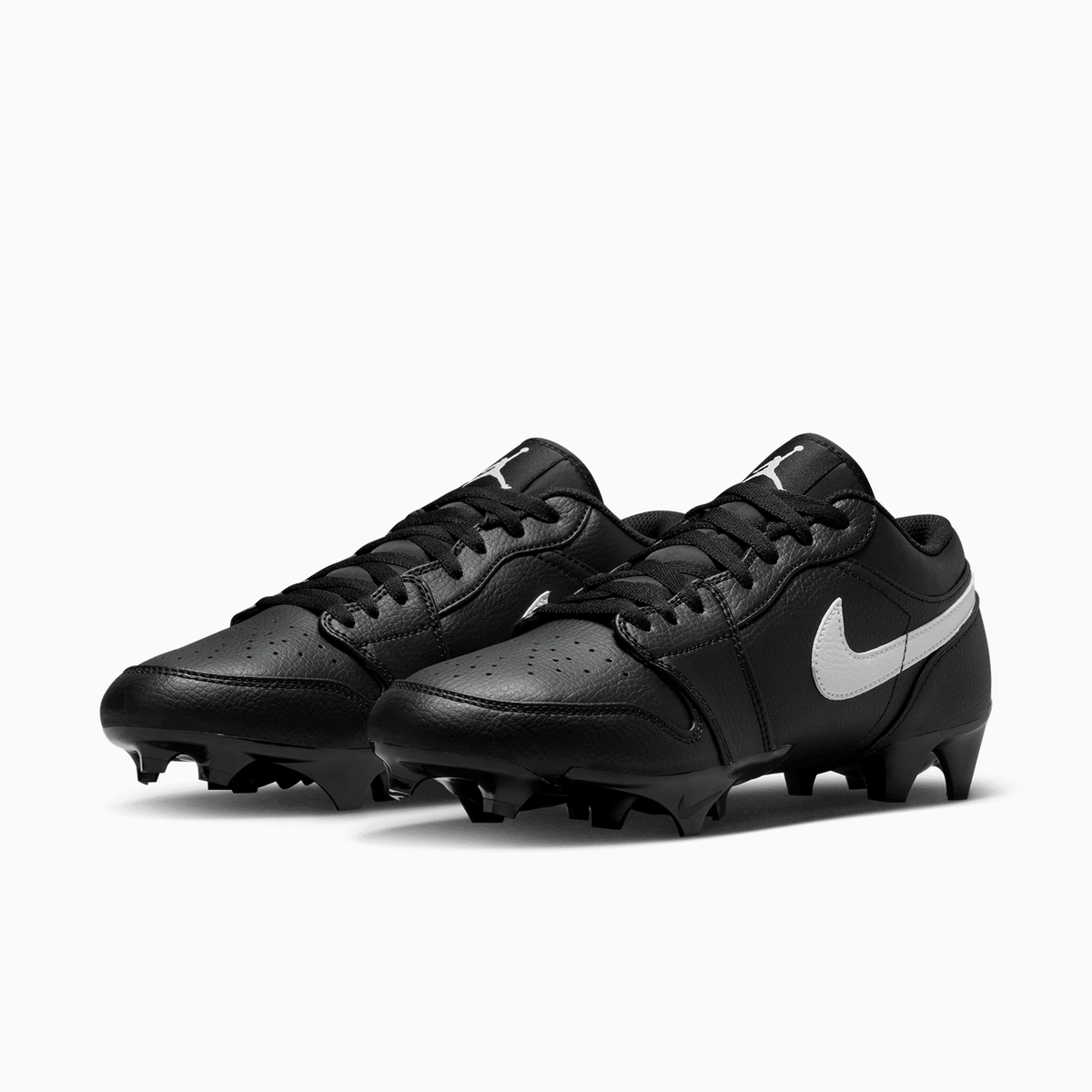 Men's Jordan 1 Low TD Football Cleat 'Black'