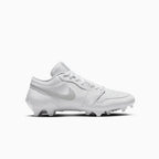 Men's Jordan 1 Low TD Football Cleat 'White Grey Fog'