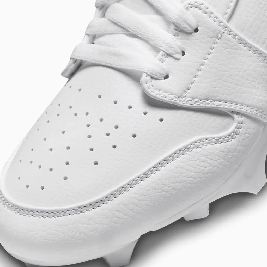 Men's Jordan 1 Low TD Football Cleat 'White Grey Fog'