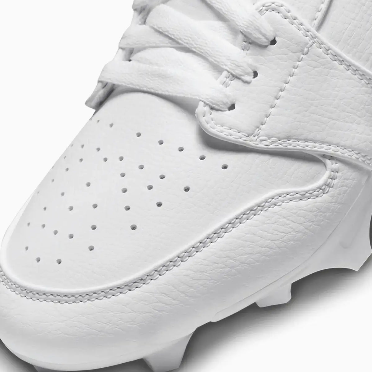 Men's Jordan 1 Low TD Football Cleat 'White Grey Fog'