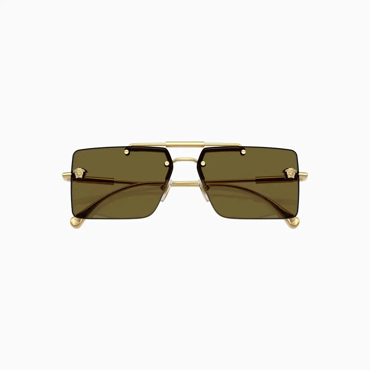 Men's Rectangle Versace Sunglasses