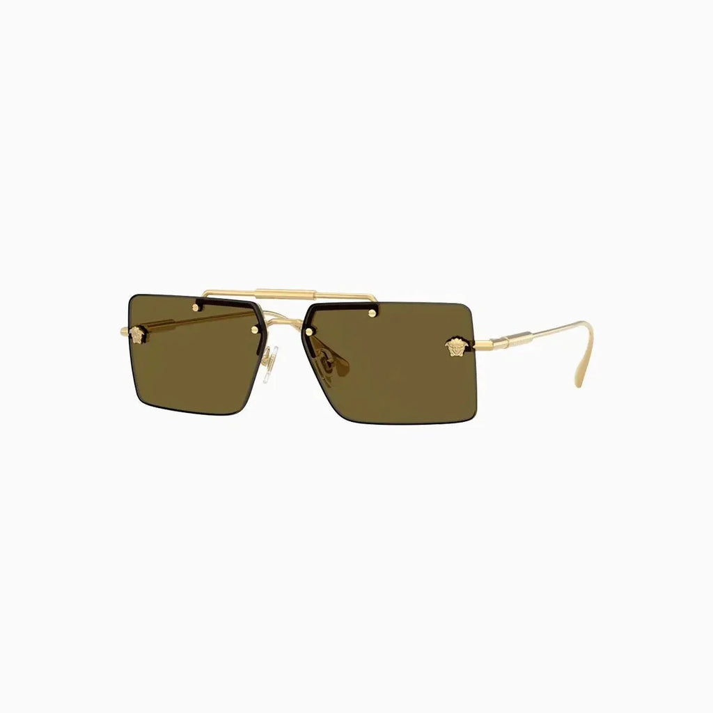 Men's Rectangle Versace Sunglasses