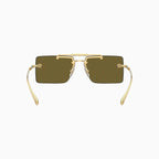Men's Rectangle Versace Sunglasses