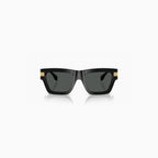 Men's Versace Black Dark Grey Sunglasses