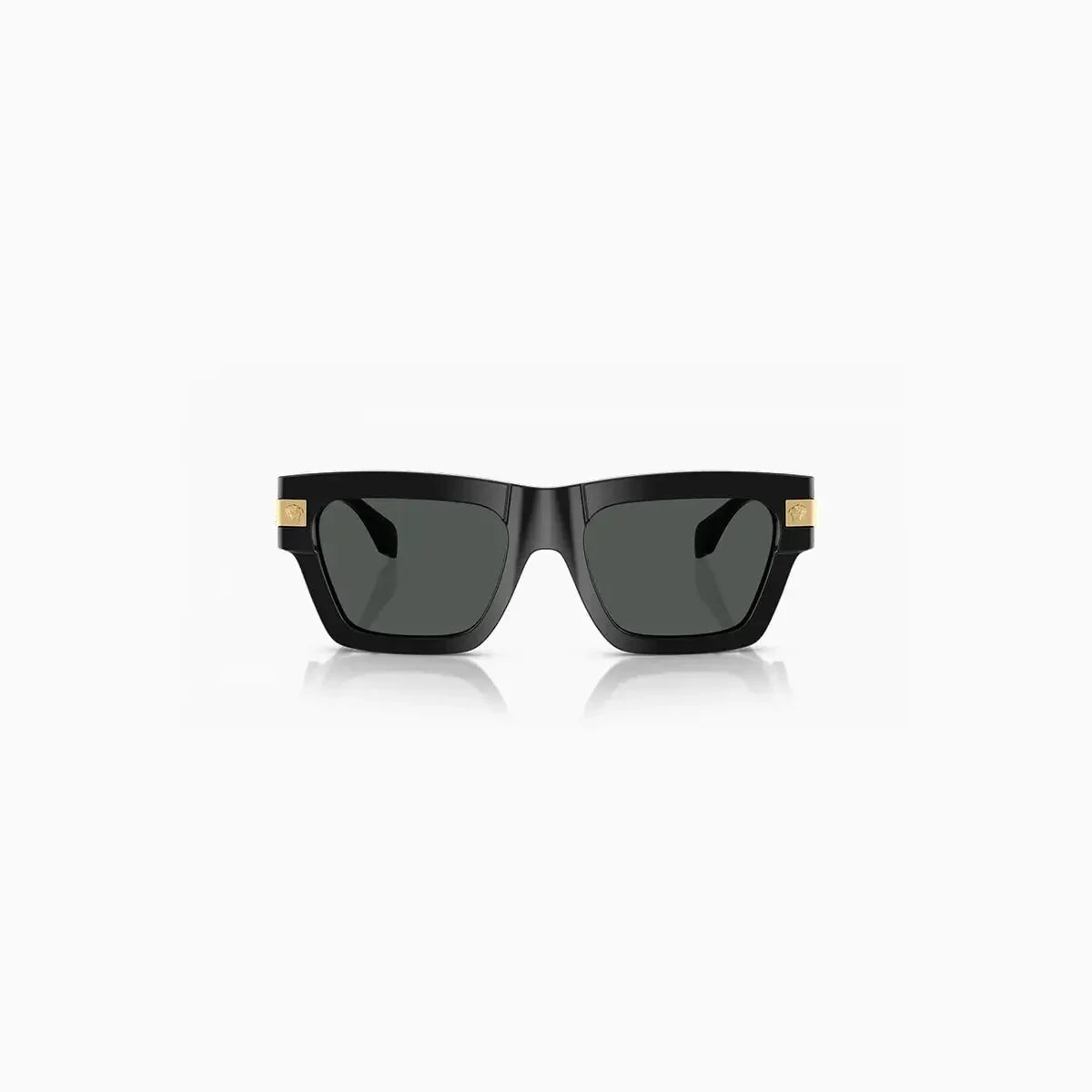 Men's Versace Black Dark Grey Sunglasses