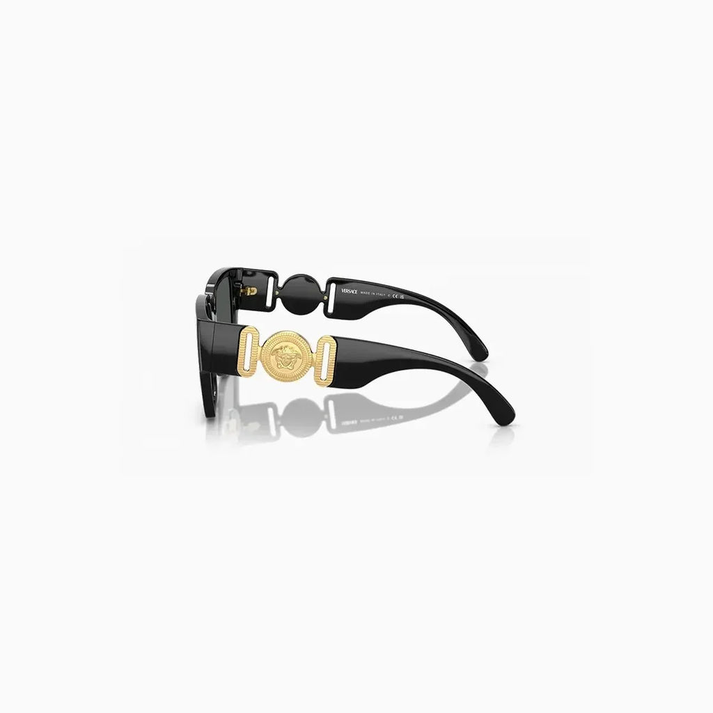 Gafas de sol Versace de hombre negras y gris oscuro