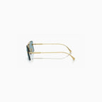 Lunettes de soleil Versace homme dorées et bleues