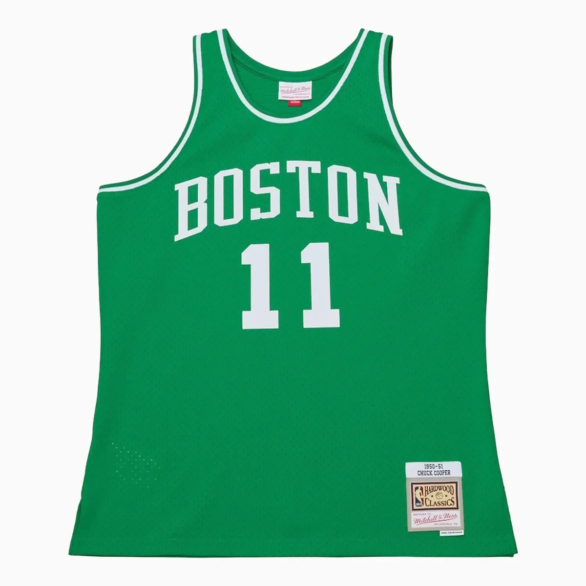 Swingman Chuck Cooper Boston Celtics NBA 1950-51 Kelly Green Pioneers Jersey