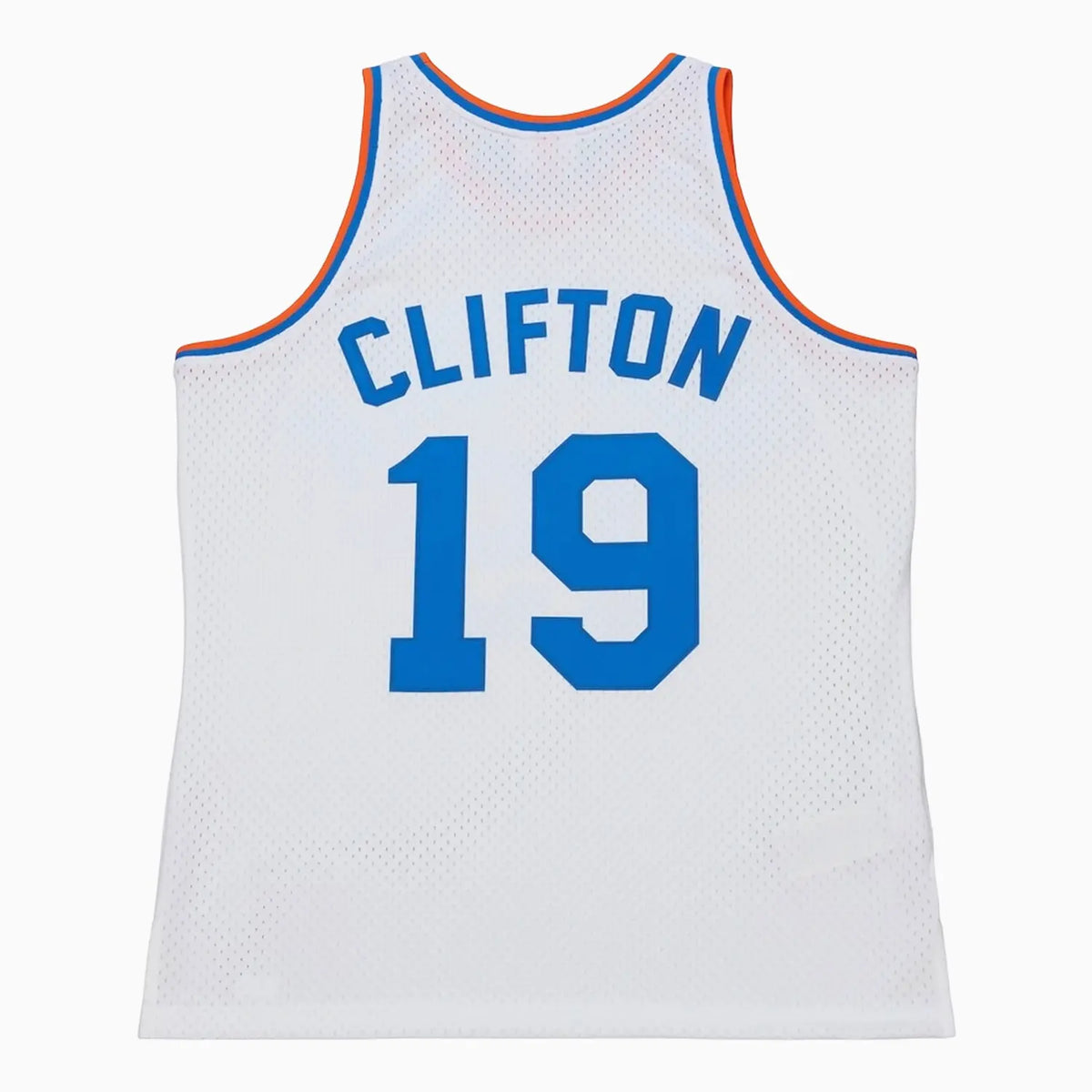 Swingman Nathaniel Clifton New York Knicks NBA 1950-51 White Pioneers Jersey