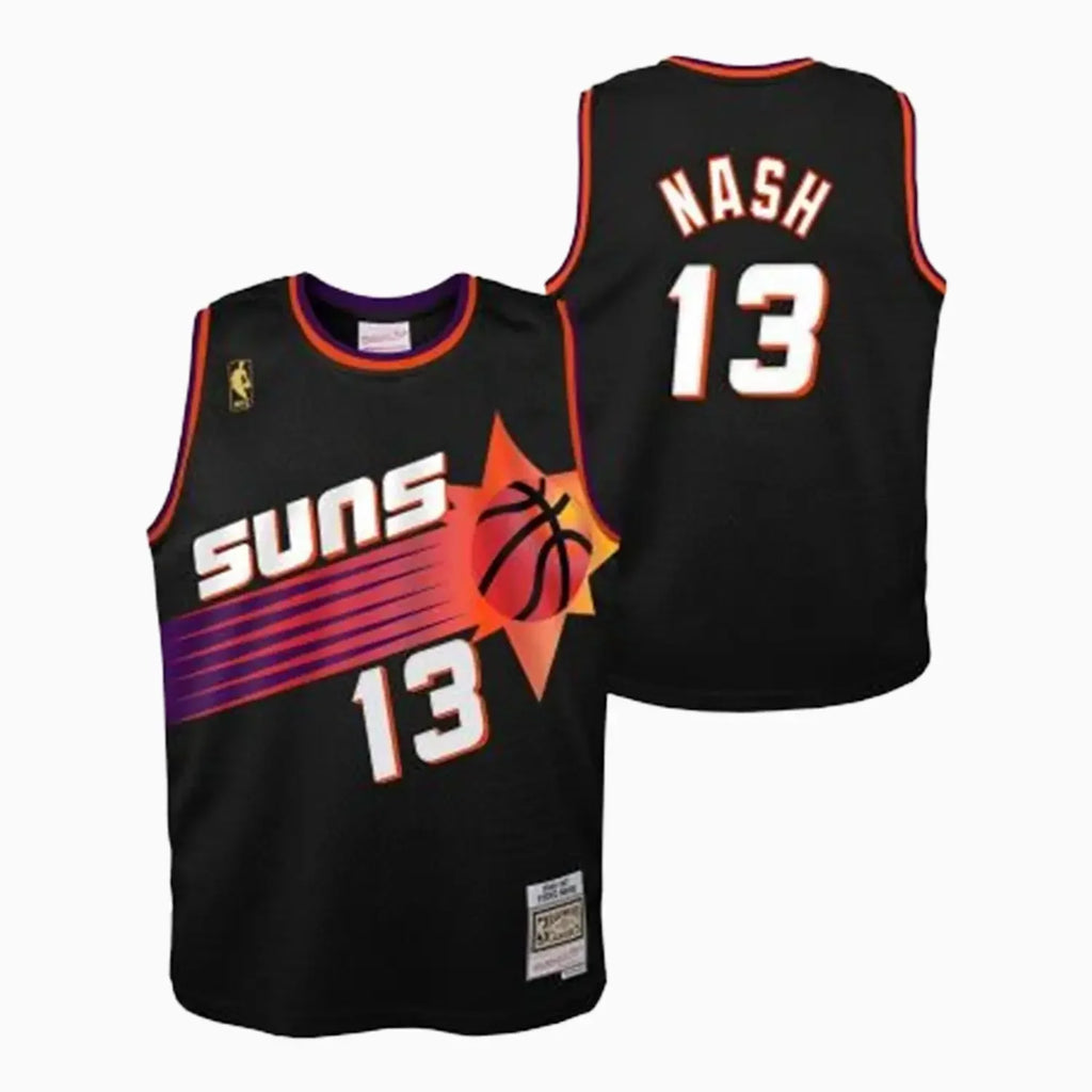 Maillot noir Swingman Steve Nash Phoenix Suns NBA 1996-97