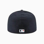 Casquette ajustée 59FIFTY de la collection authentique Road des Braves d'Atlanta MLB