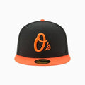 Gorra ajustada 59FIFTY oficial de la colección MLB de los Baltimore Orioles