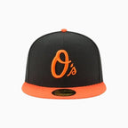 Gorra ajustada 59FIFTY oficial de la colección MLB de los Baltimore Orioles