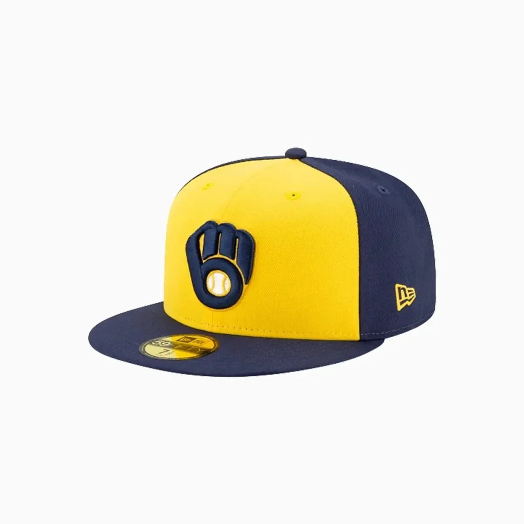 Milwaukee Brewers MLB Authentic Collection Alt 59FIFTY Fitted Hat