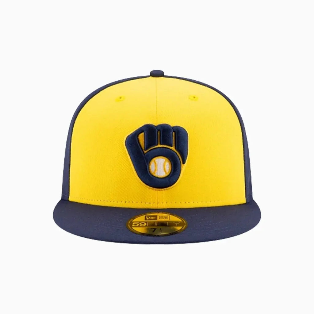 Milwaukee Brewers MLB Authentic Collection Alt 59FIFTY Fitted Hat
