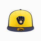 Milwaukee Brewers MLB Authentic Collection Alt 59FIFTY Fitted Hat