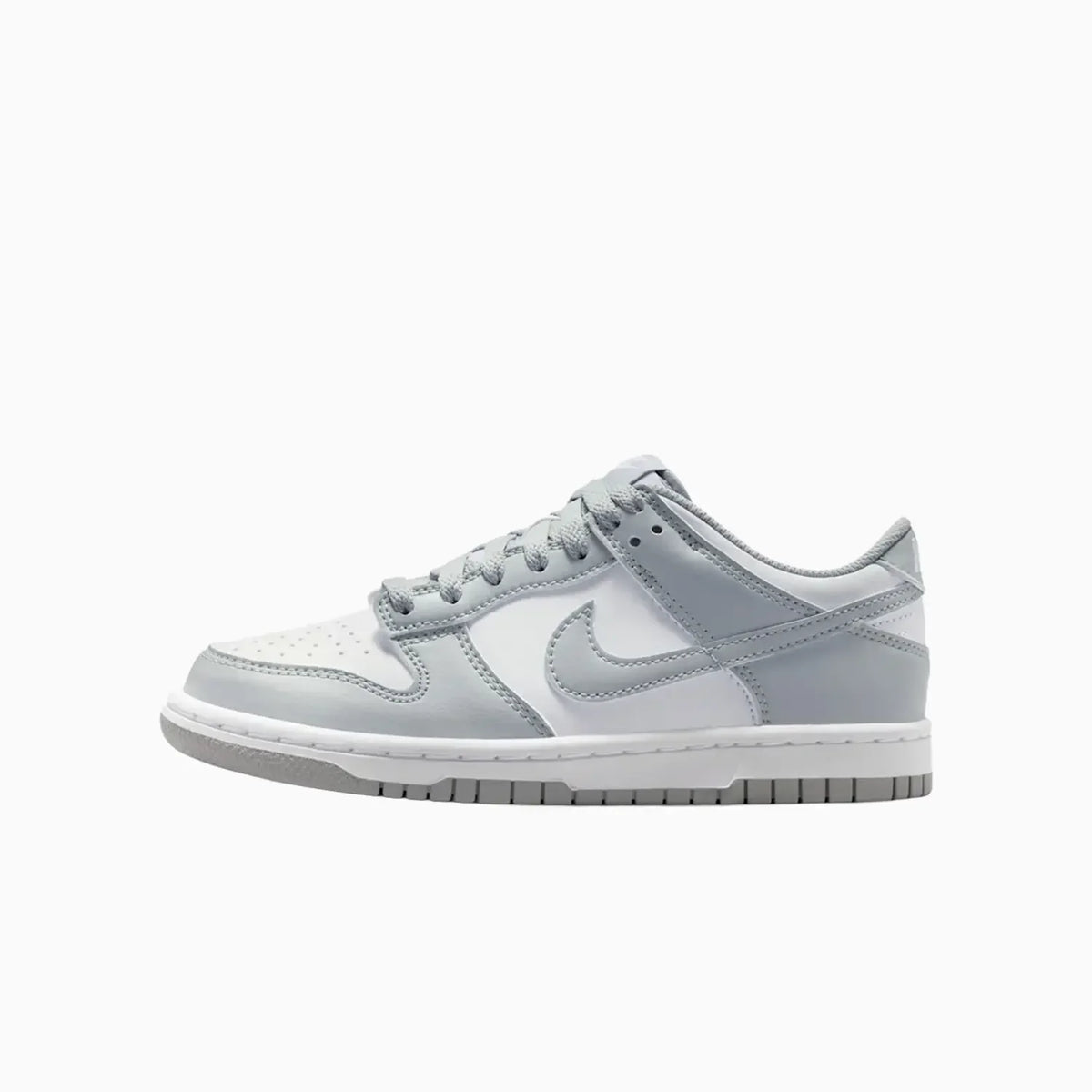 Dunk Low 'Light Smoke Grey White' de niño (Grade School)