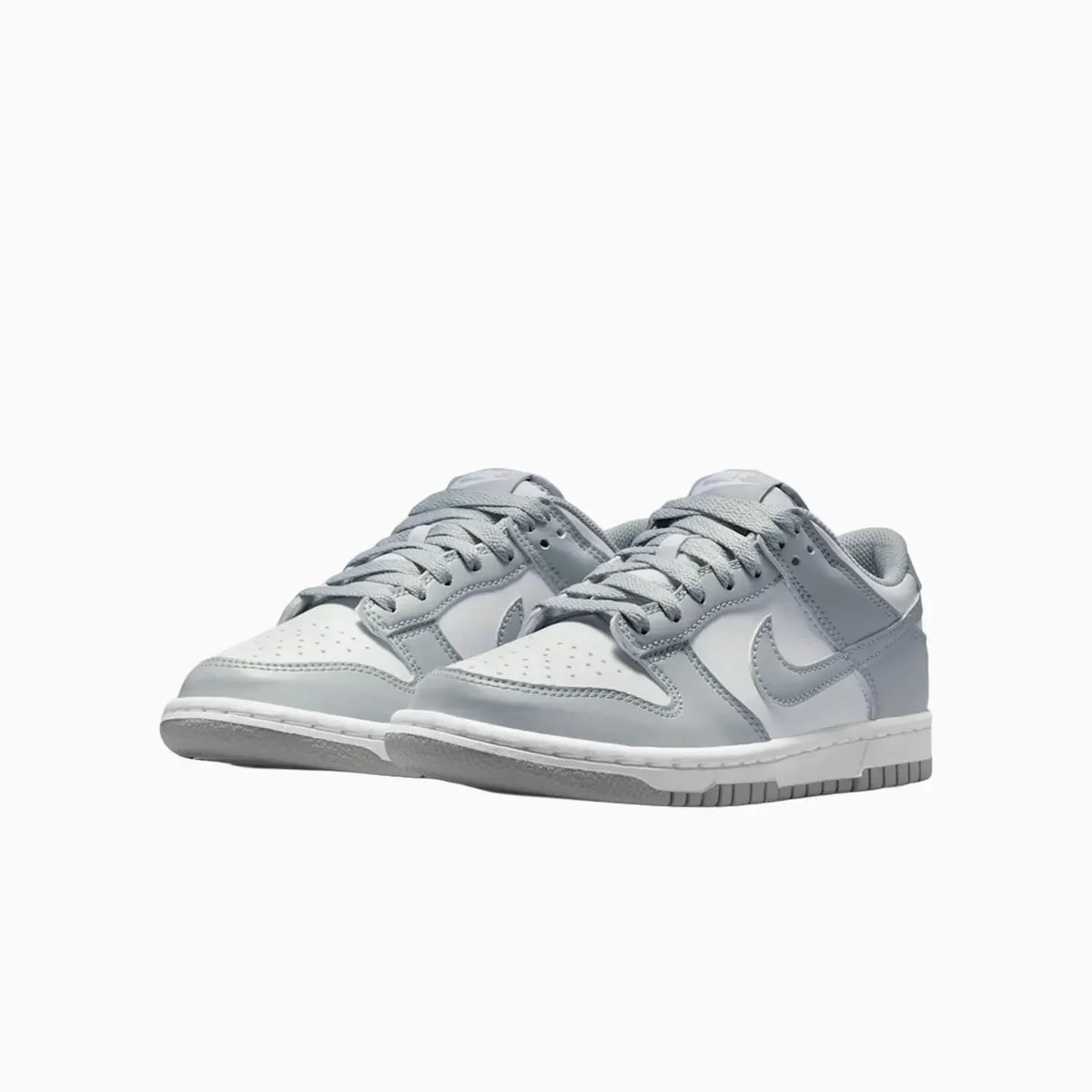 Dunk Low 'Light Smoke Grey White' de niño (Grade School)