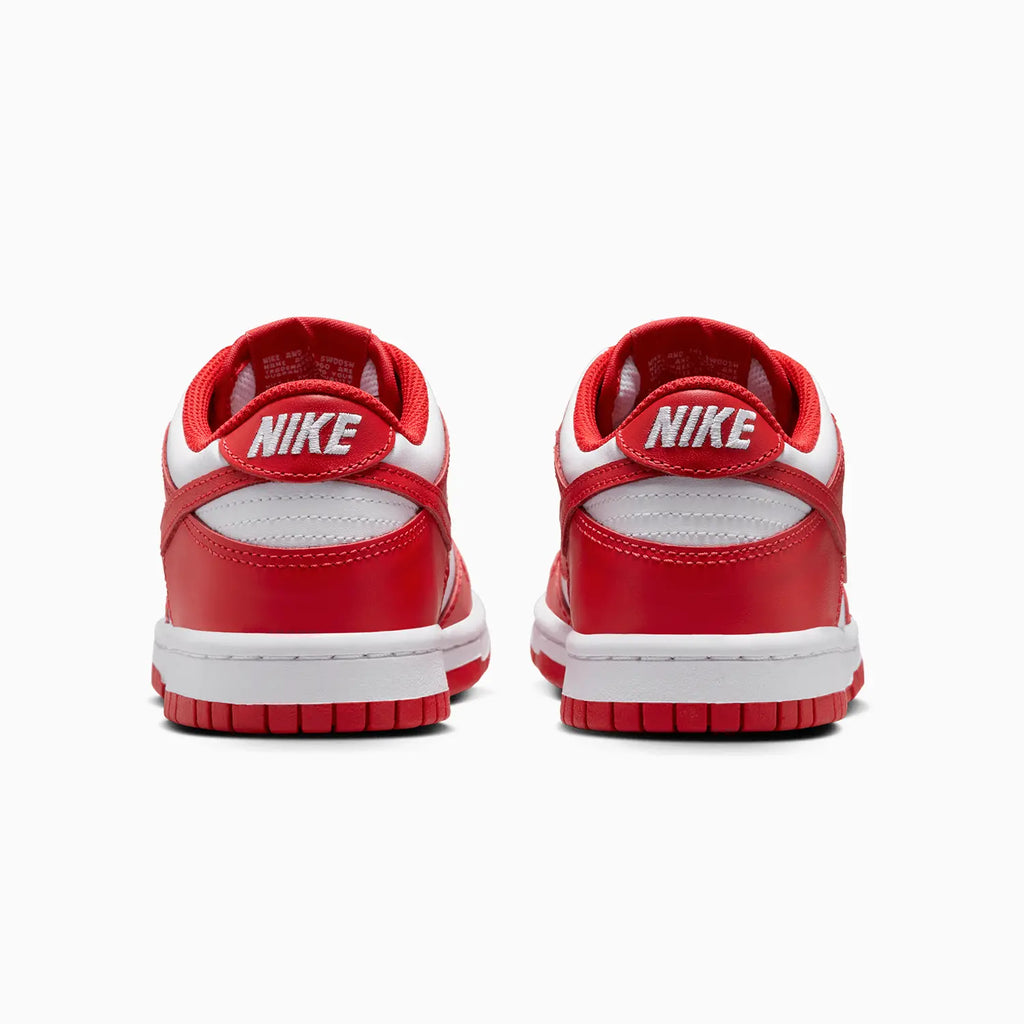 Kid's Dunk Low 'White University Red' Grade School