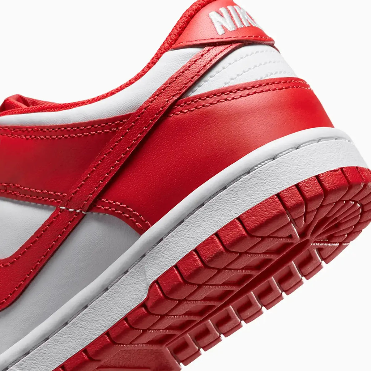 Kid's Dunk Low 'White University Red' Grade School