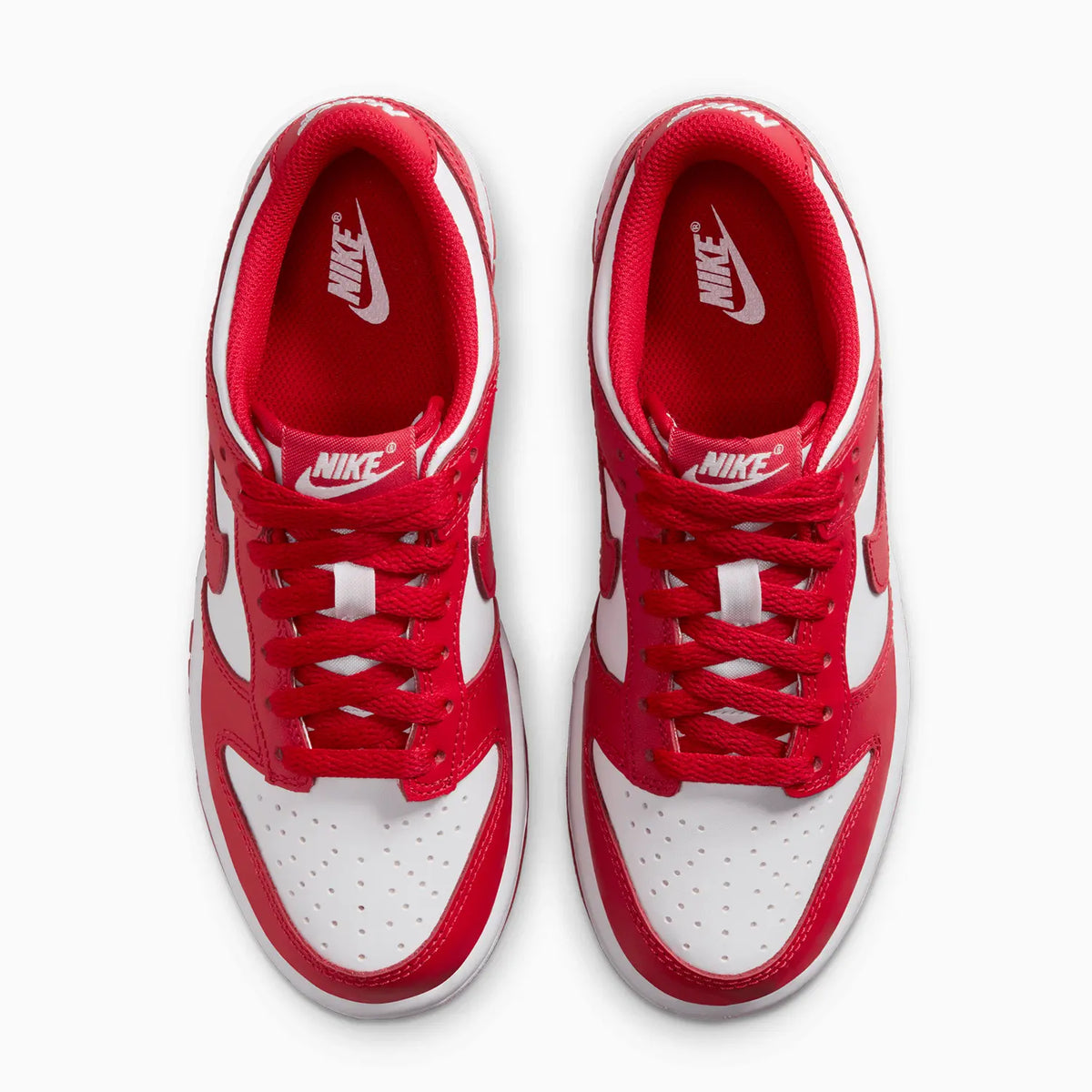 Kid's Dunk Low 'White University Red' Escolares