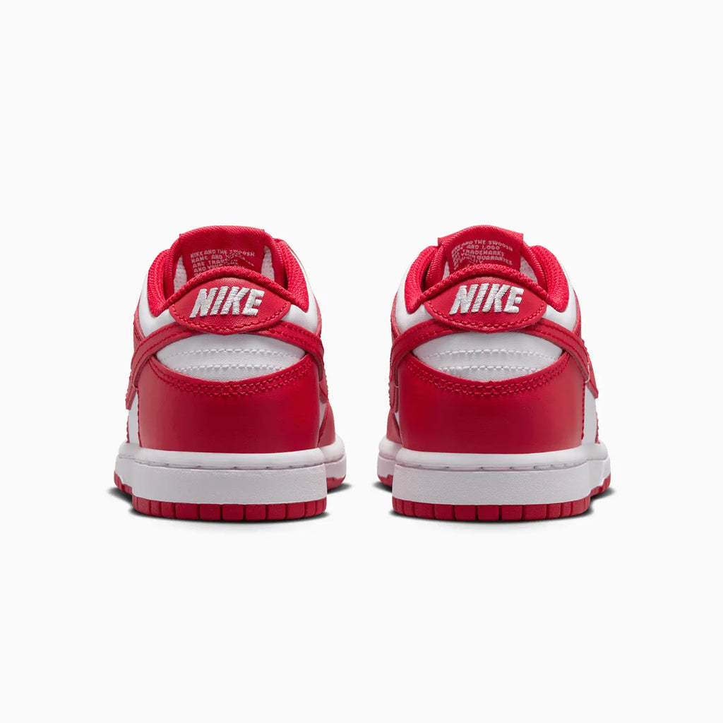 Kid's Dunk Low 'White University Red' Pre School
