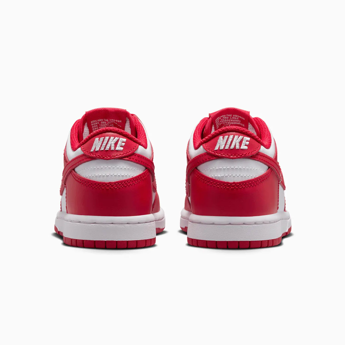 Kid's Dunk Low 'White University Red' Pre School