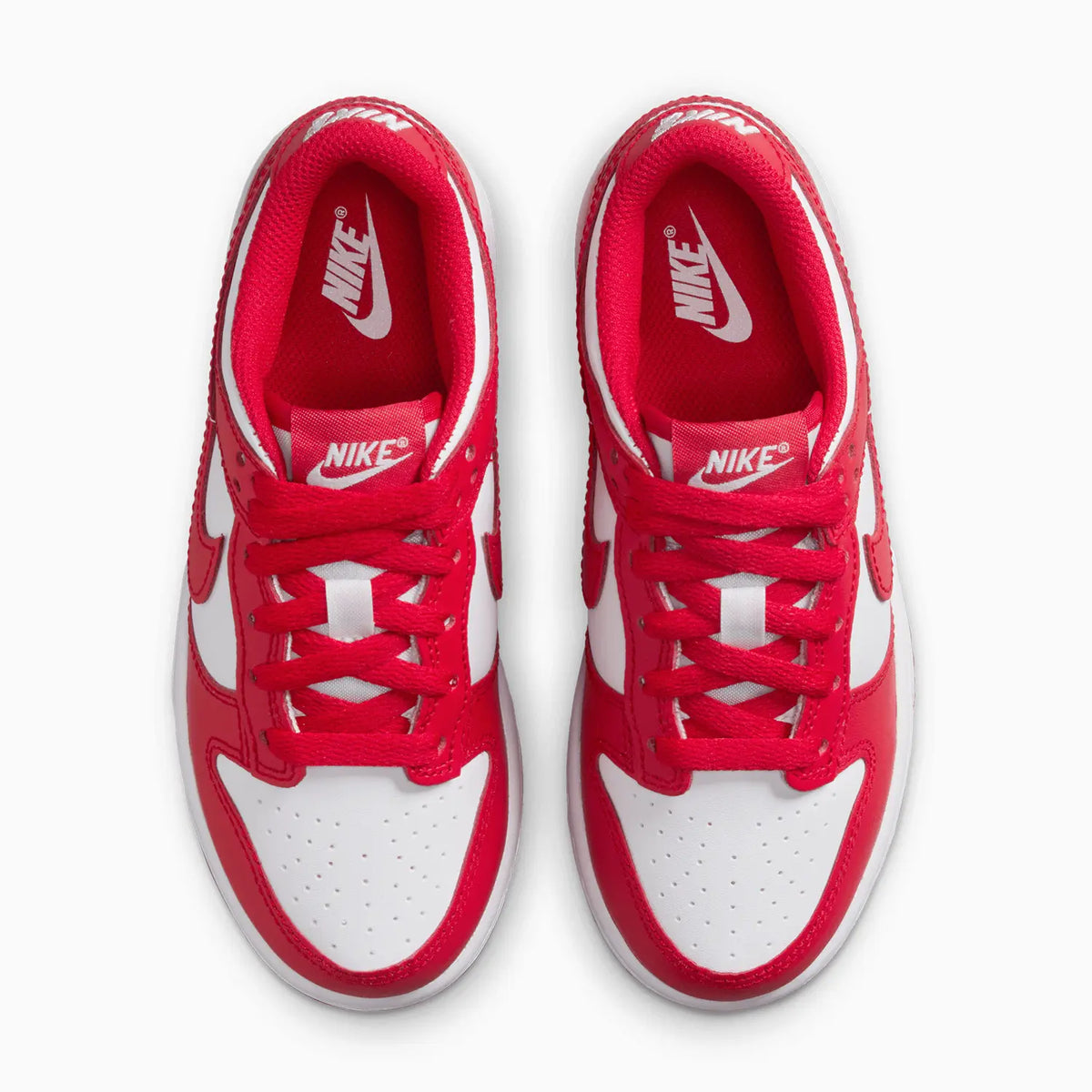 Kid's Dunk Low 'White University Red' Preescolar